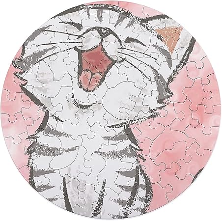 Amazon Co Jp 68 Pcsピース パズル 可愛い子猫 ジグソーパズル ラウンドパズル cm キャラクター 上質なプリント 部屋飾り 壁画 収納ボックス付き 楽しい 楊木 木製パズル 親子ゲーム レジャーゲーム じぐぞーパズル 集中力 辛抱強い 大人 子供用 クラシック おしゃれ