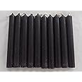Set of 10 4" Mini Ritual Chime / Spell Candles: Black