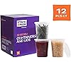 Stack Man 12-Pack Plastic Food Storage Containers with Airtight Lids - Restaurant Deli Cups, Foodsavers, Baby, Bento Lunch Box, 21 Day Fix, Portion Control, and Meal Prep Containers (32 Ounce)
