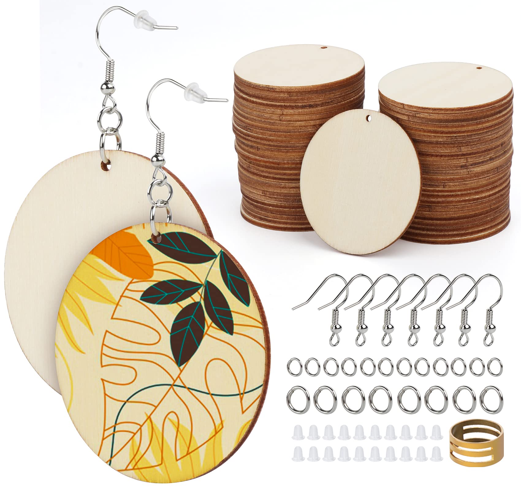 ilauke 261pcs Sublimation Earring Blanks Bulk 2