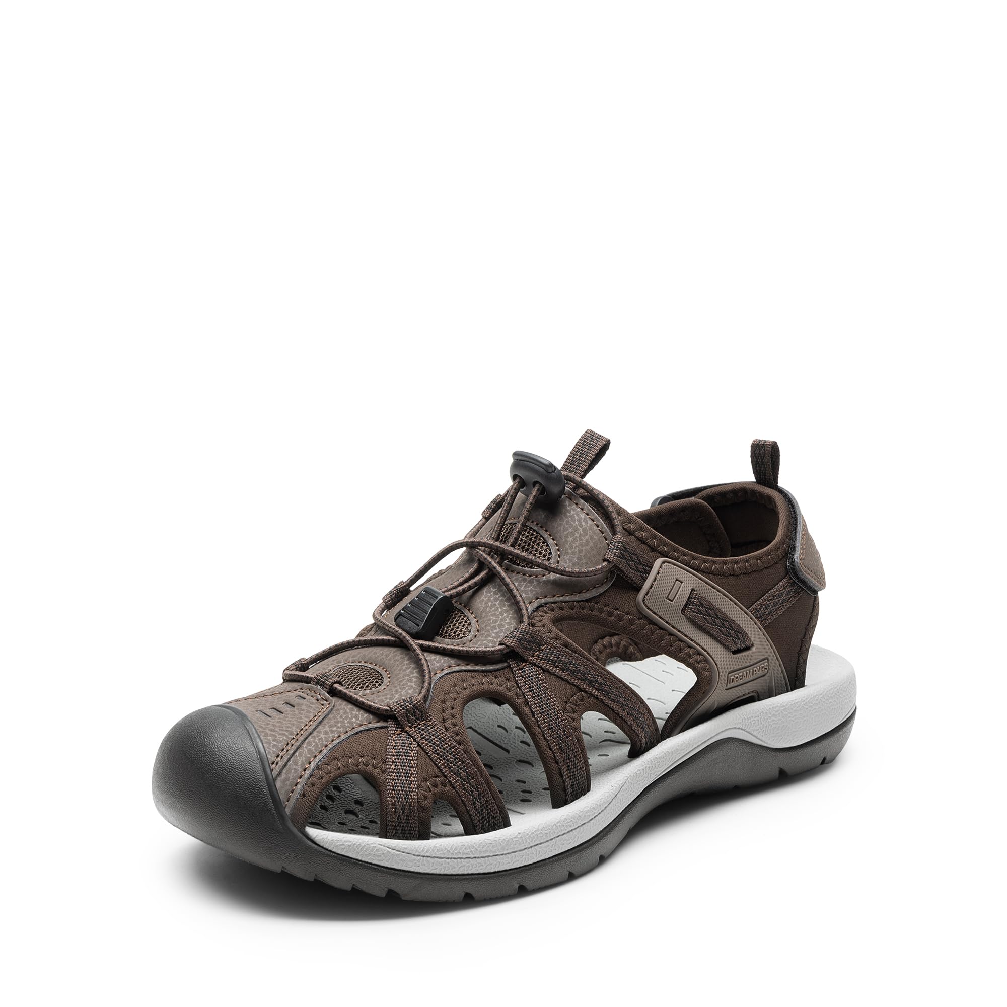 Photo 1 of DREAM PAIRS Men's Sandals Hiking Water Sport Athletic Beach Outdoor Comfortable Casual Closed Toe Summer Sandal Shoes,Size 13,Brown,DMUMST2505