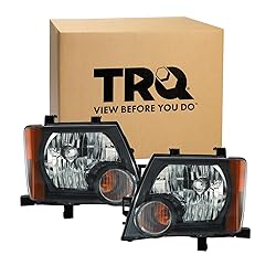 TRQ Headlight Assembly Set Headlights Compatible