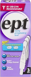 e.p.t. Analog Early Pregnancy Test 3 Each