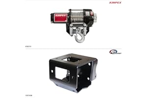 Kimpex 2500 lb Winch Kit - Steel, Polaris Sportsman X2 570 2015-17