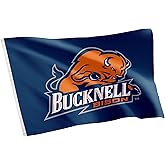 Desert Cactus Bucknell University BU Flag - 3 x 5 Feet Bison Banner, Indoor/Outdoor Durable Fabric, 100% Polyester Design (Style 1)
