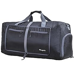 Woogwin Travel Duffel Bag Large Foldable Waterproof