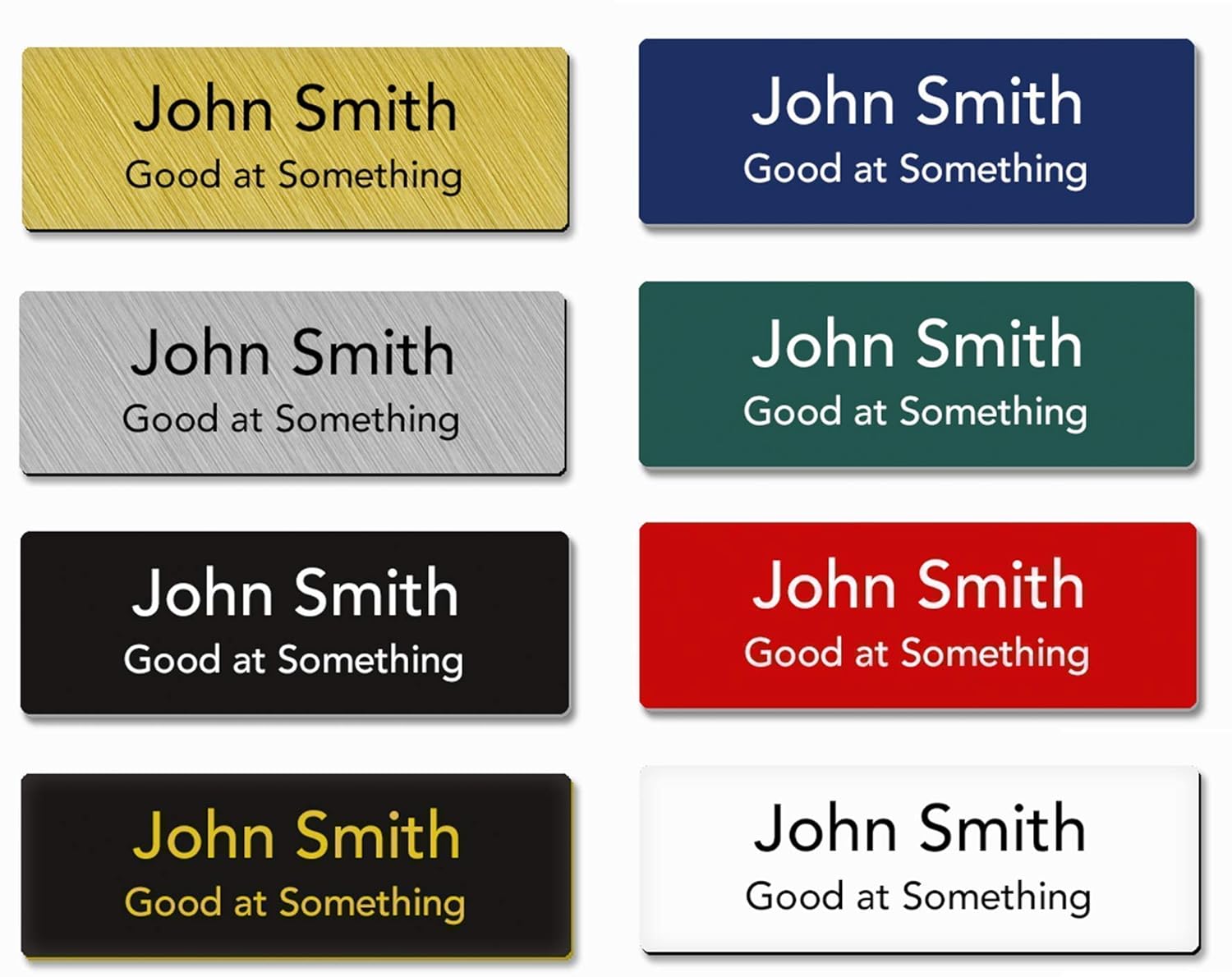 Cmart555 Custom Engraved Name Tag Badges Personalized