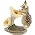 thumbnail image 2 of Top Collection Enchanted Story Fairy Garden Hedgehogs Sharing Outdoor Statue 2 of 9