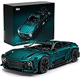 Nifeliz Sports Car Building Set, Scale Model Car Gift for Adults, Authentically Detailed Build and Display Model for Home or 