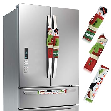 Alcoon - Juego de 3 fundas para manillas de puerta de frigorífico ...