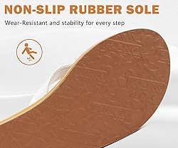 ONCAI Flip Flops For Women Yoga Mat Non-Slip Womens
