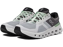 On Men's Cloudrunner 2 Sneaker, Glacier/Sage, 7 Wide