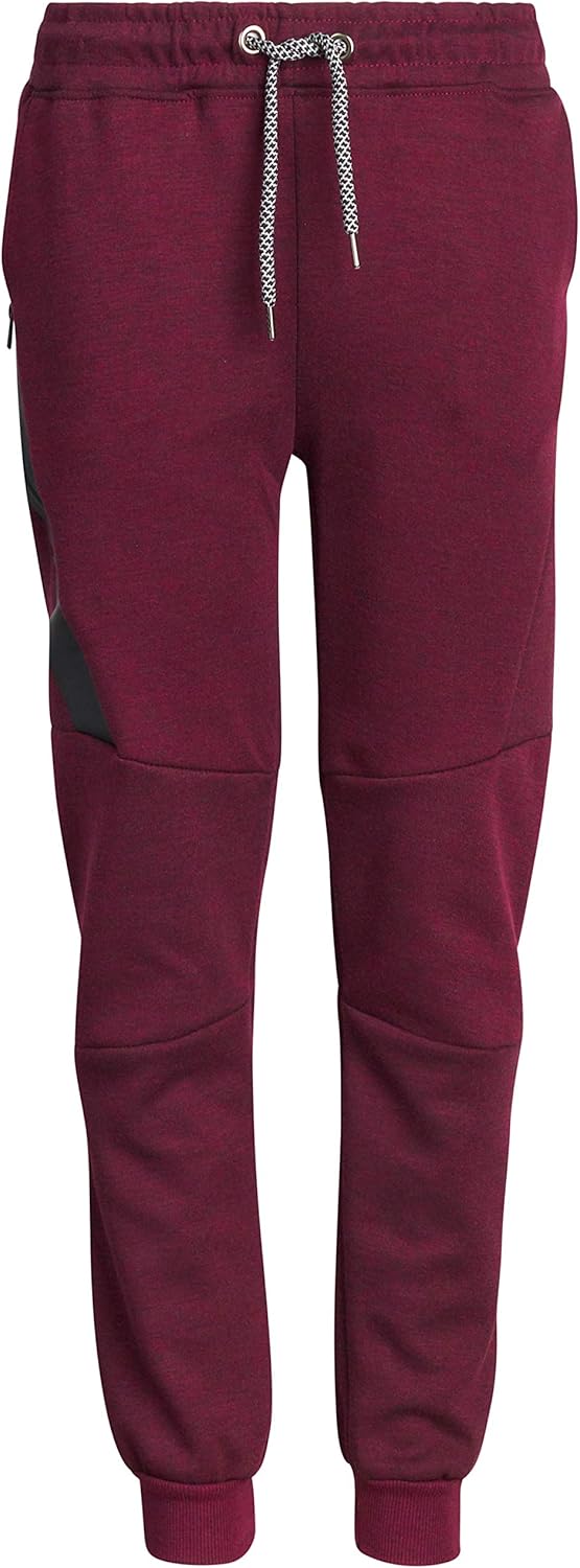 Galaxy by Harvic Boys Tech Fleece Performance Active Fleece Jogger Sweatpant: Clothing