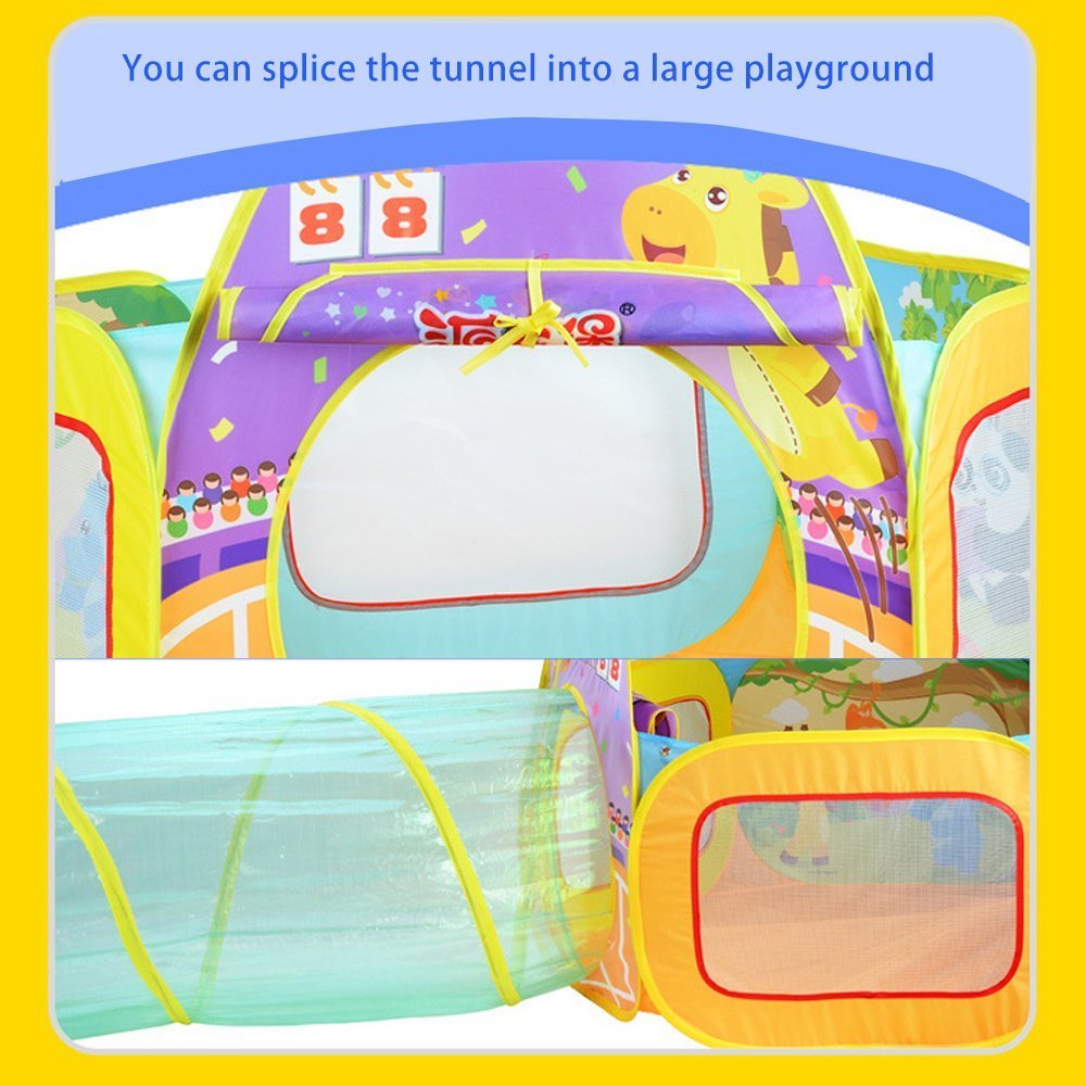 Ball Pool Pop Up Tent Toddler SKL Outdoor Running Foldable Ball Pit