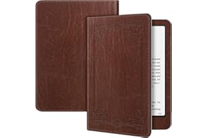 Fintie Case for 7"/6.8" Kindle Paperwhite(12th/11th Generation-2024/2021) and Kindle Colorsoft Signature Edition - Book Style