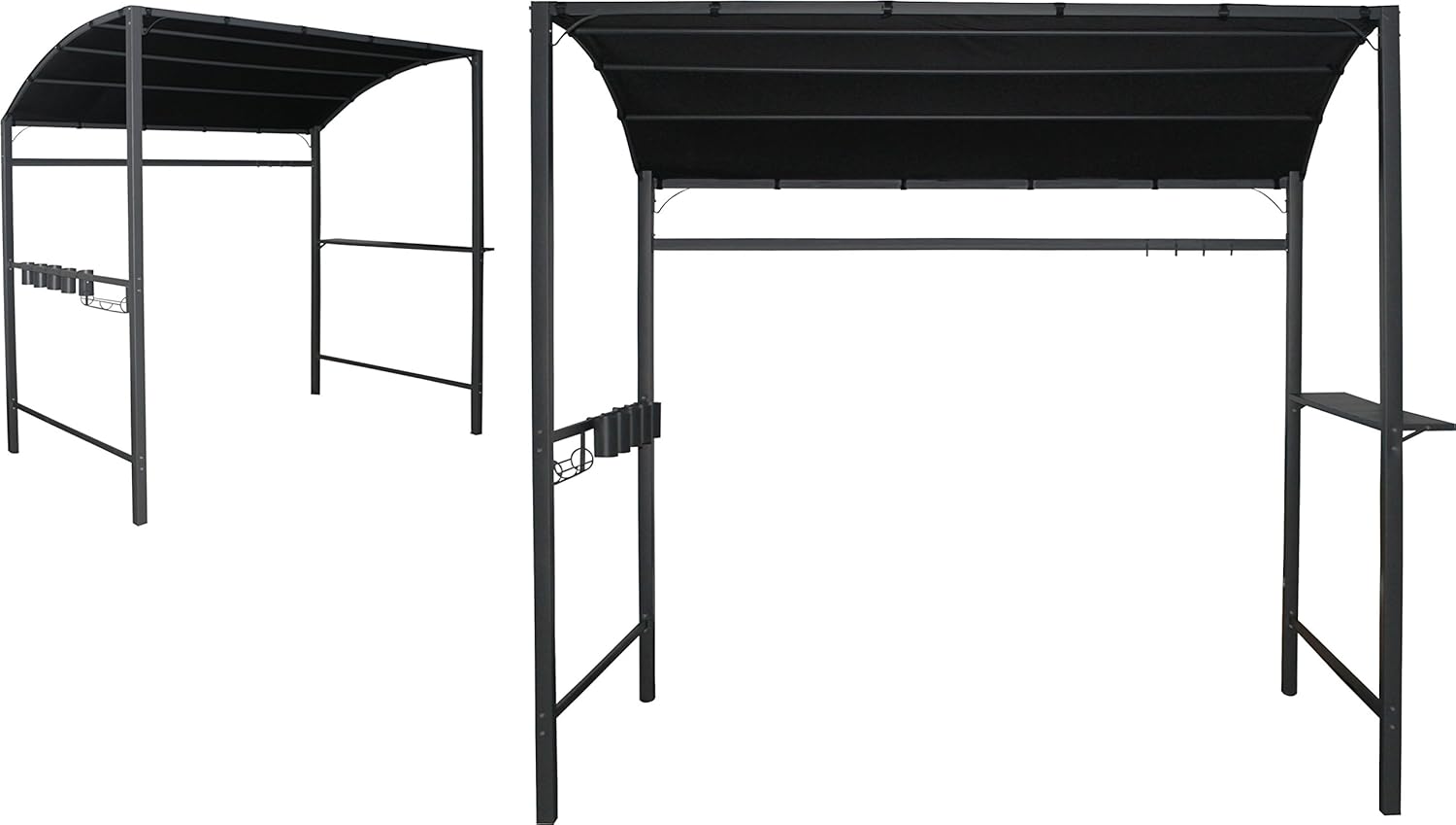 Grill Barbecue Gazebo Roof Cover Grey 233X145X222 Gazebo Tent Amazon