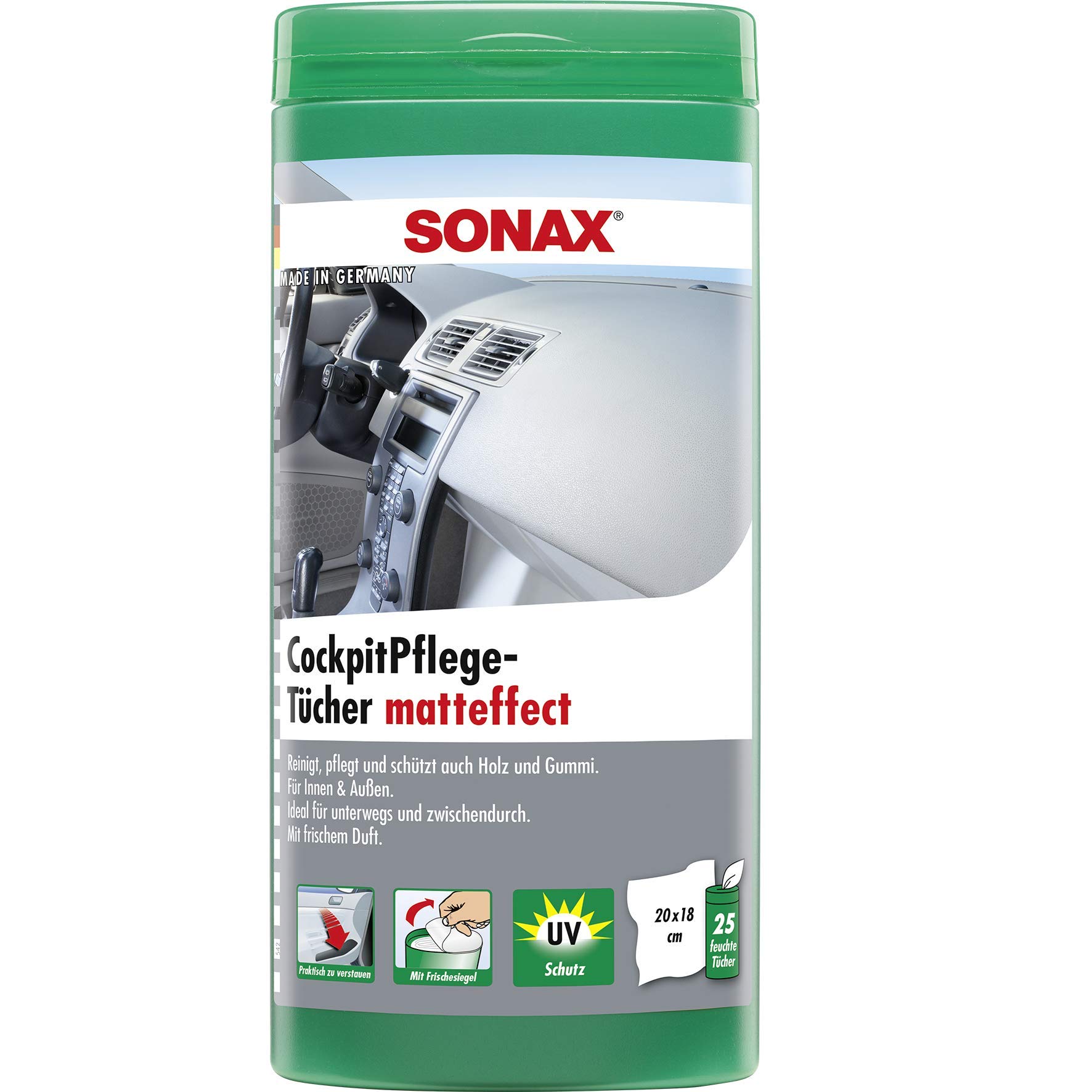 Sonax 04158410 Plastic Wipes Silky in a Box