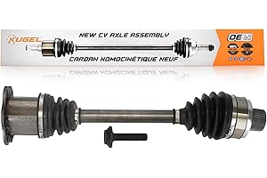 Kugel Front CV Axle Shaft NCV-AD23027 Replacement For Audi Q5 AWD with 2.0L Turbocharged Automatic transmission