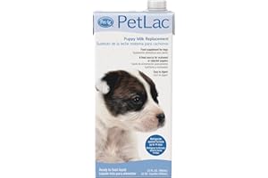 PETAG Pet-Ag PetLac Liquid for Puppies - 32 oz - Ready-to-Feed Milk Replacement for Puppies Newborn to Six Weeks Old - Easy to Digest
