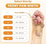 PICK FOR LIFE Anti Slip Dog Socks Paws 2 Pairs XL Brown view 6