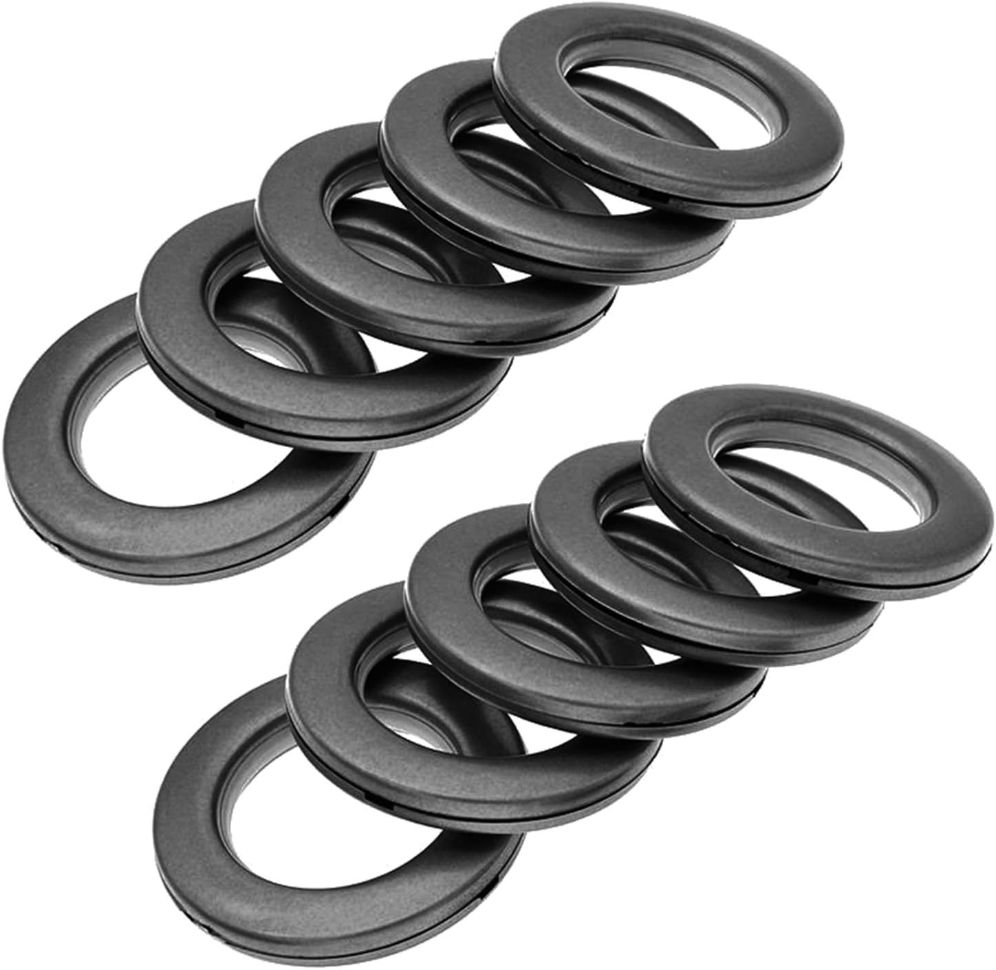 32 Pack Curtain Grommet, Home Sewing Depot FastSet Plastic