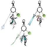 UTIEHD GI Character keychain set, 3pcs Acrylic