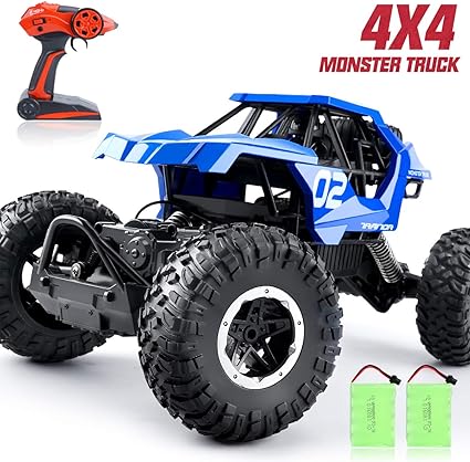 camiones en escala a control remoto