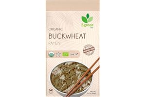 Big Green Organic Food- Organic Buckwheat Ramen, Gluten-Free, Non-GMO, Vegan, Kosher (12 pieces) Pack of 1