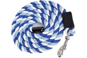 CykTxei 1 Pc Horse Lead Rope Lunge Line Equestrian Training Equipment with Snap for Halter and Harness Durable Practical Perf