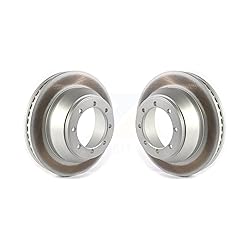 Genius Rear Coated Disc Brake Rotors Pair