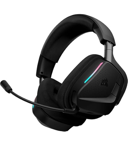 新品 CORSAIR VOID RGB ELITE ゲーミング ヘッドセット Amazon.com: Corsair Void RGB Elite Wireless Gaming Headset – 7.1