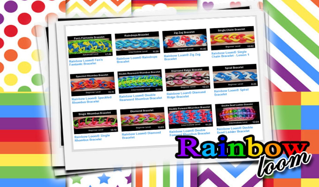 Rainbow Loom Video Amazon.ca Appstore for Android