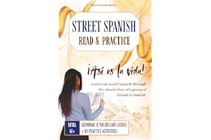 Street Spanish Read & Practice: Castilian Spanish Workbook for Adults