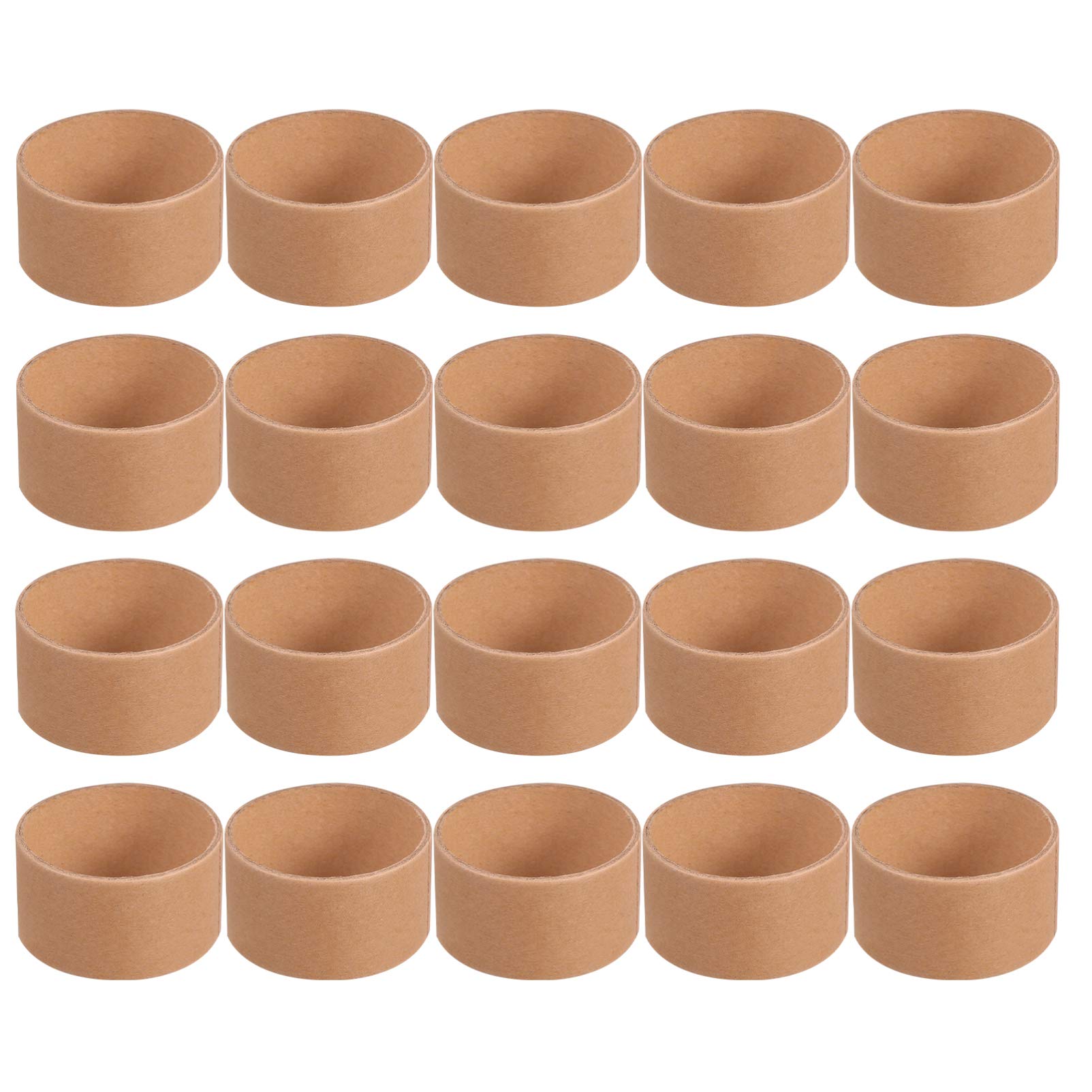 Photo 1 of 20Pcs Round Cardboard Tubes DIY Craft Paper Core Rolls Children Painting Drawing Tube for Kids Artcraft Project Brown