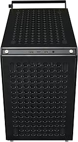 Cooler Master Qube 500 Flatpack Mid-Tower ATX PC Case Black Modular Vertical GPU view 9