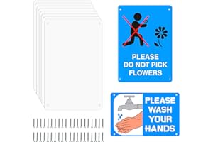 Beclumas 10 Pack 8"x 12" Sublimation Metal Sign Blanks,0.45mm Blank Metal Sign for Advertising Sign,Wall Decor,Room Decor