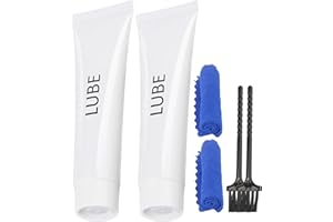 PONGLE Fitness Treadmill Lube for Spirit Sole Fitness Treadmill, Most Brands Fitness Treadmill Maintenance Lubricant p/n N020001 with Cleaning Cloth and Brush 2 Pack