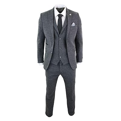 Men's Vintage Retro Tweed Suit Herringbone Wool Nigeria Ubuy