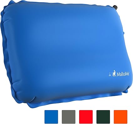 Amazon Com Mallome Inflatable Camping Travel Pillow