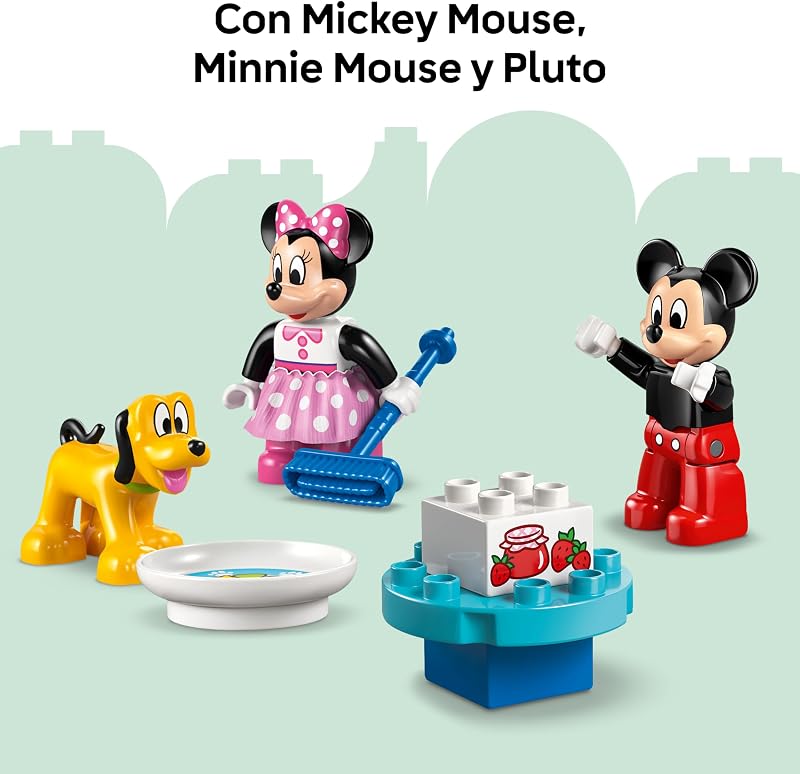 Duplo Disney Casa de Mickey Mouse con Minnie y Pluto 10465