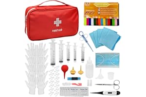 Ywingda Whelping Kit for Puppies Birth - Reusable Birthing with 70Piece,Birthing Essentials with Emergency Whelping Supplies,Kitten Bottle Feeding kit for New Born Puppy Supplies and Kitten