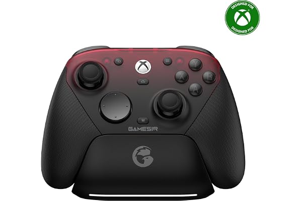 GameSir G7 Pro Wired Controller for Xbox Series X|S, Xbox One, Wireless Gamepad for PC&Android with TMR Sticks, Hall Effect Analog Triggers, 1000Hz Polling Rate, 3.5mm Audio Jack - Black