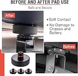 KATSU 4 Pack Lifting Jack Pad for Tesla Model 3 Y S X Rubber Lifting Pucks view 6