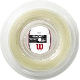 WILSON NXT 17 Tennis String - 200m Reel, White