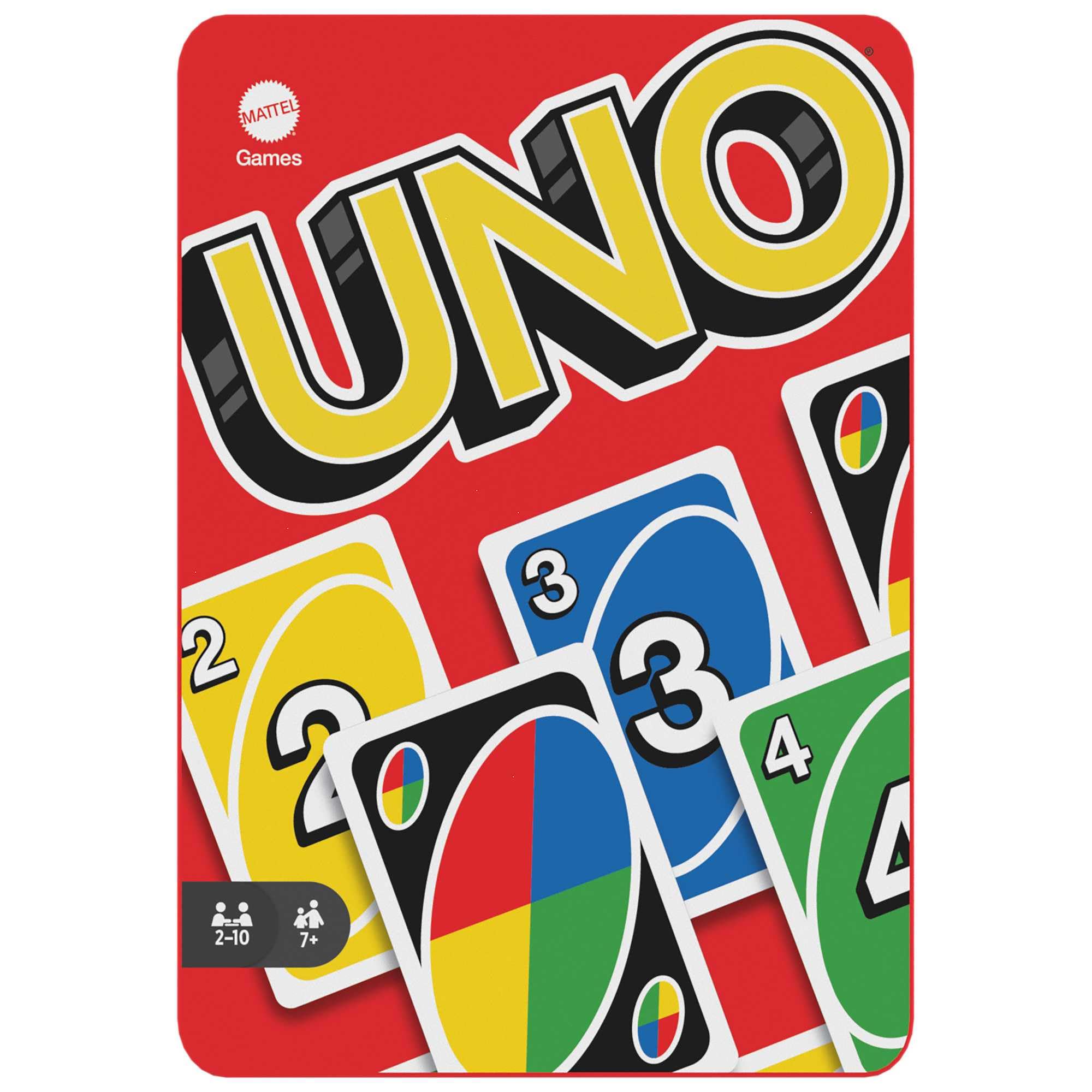 Mattel Games UNO-Kartenspiel, mit 112 Karten in hochwertiger Metallbox, exklusive Sammlerdose, Gesellschaftsspiel, Spielzeug ab 7 Jahren, HGB63 6