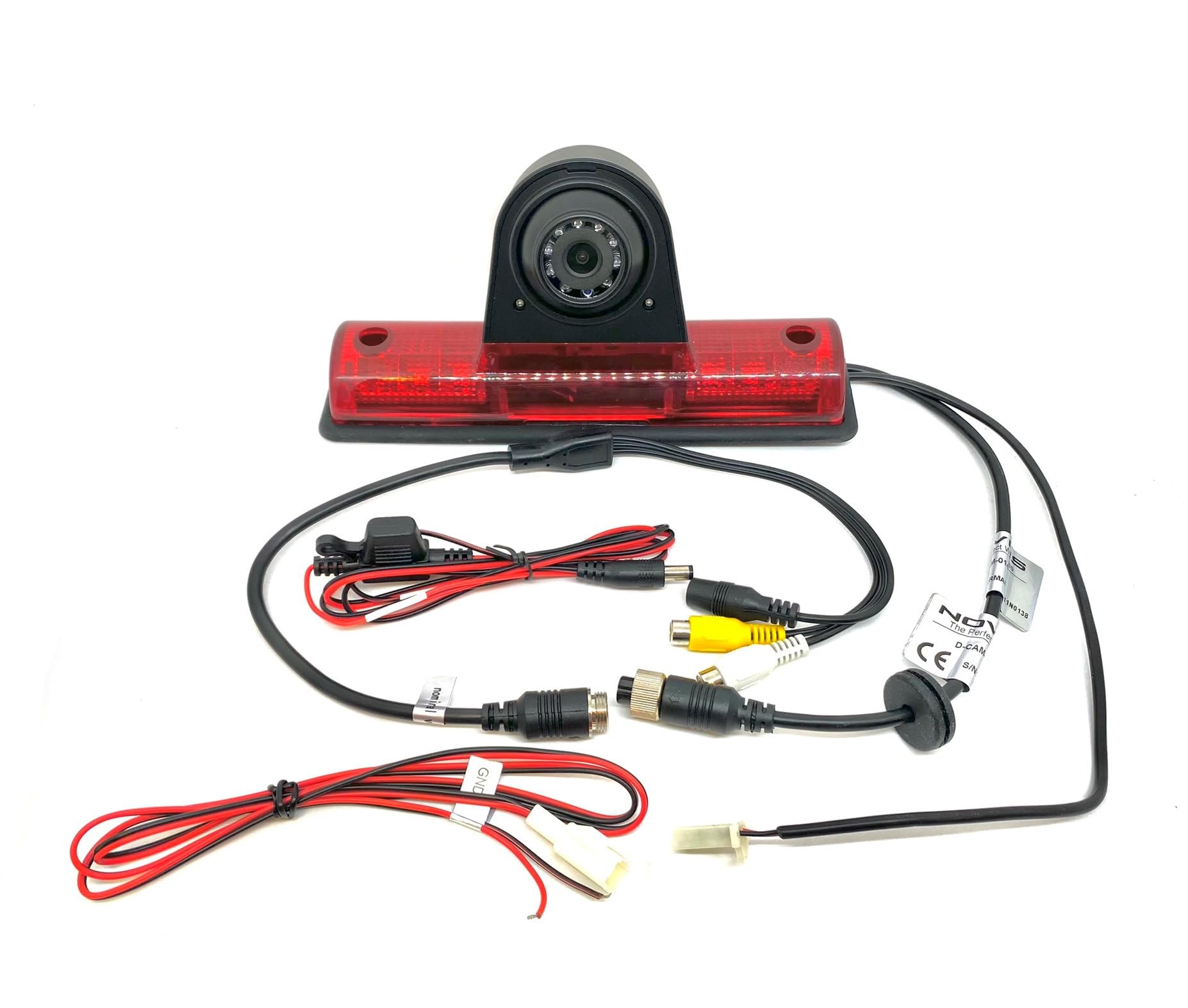 Dolphin Automotive Generic High Level Brake Light Rear Reversing Camera for Box Van/Luton/Lorry