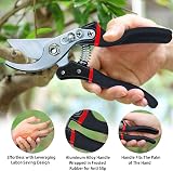 Kynup Garden Secateurs SK-5 Steel Pruning Shears Ergonomic Anti-Slip Handles view 3