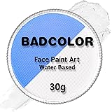 Neon White Face Body Paint (30g/1oz), Water Based