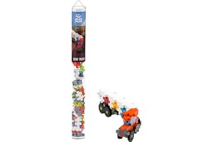 PLUS PLUS - Transport: Semi Truck - 70 Pieces - Interlocking Building Blocks and Construction Set - STEM Toy for Kids - Age 5