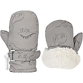 XuoAz Toddler Kids Winter Mittens Baby Warm Fleece Lined Gloves Waterproof Snow Ski Gloves for Boys Girls (for 2-4 Years)